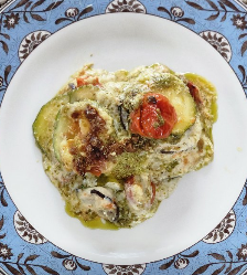 Lasagna de verduras (sin masa)