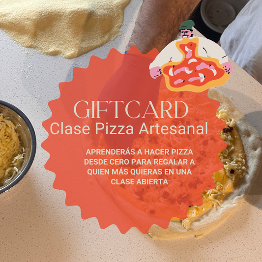 Giftcard Clase de Pizza Artesanal Stefano Nardini