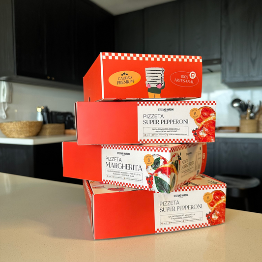 Pizzeta Margherita 8 Unidades
