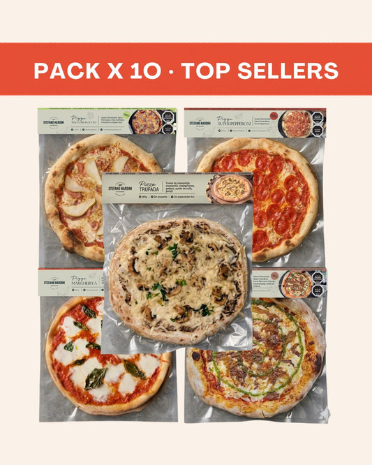 Pack Top 10 · Las Más Vendidas · 15% OFF