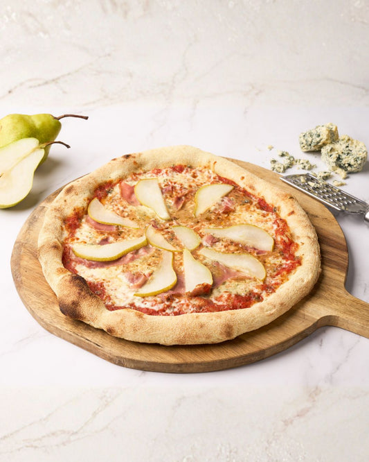 Pizza Pera e Prosciutto
