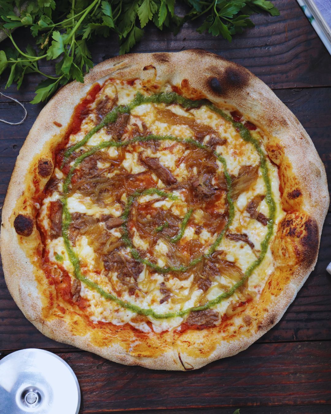 Pizza Vitello e Cipolla